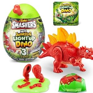 AMAZON ~Smashers Mini Jurassic Light Up Dino Egg (NEW)
